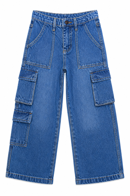 Cargo Denim Jeans