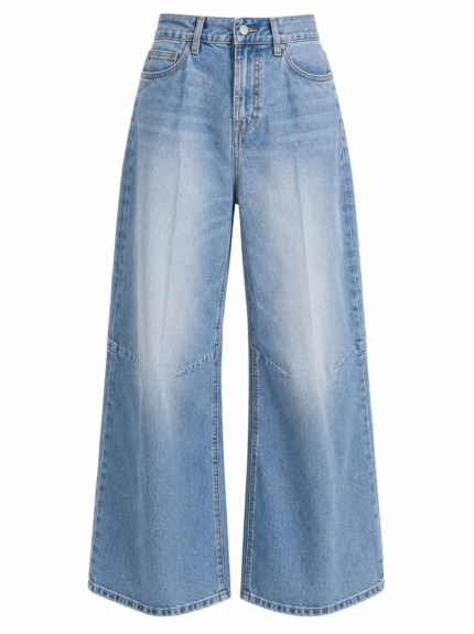Washed Denim Jeans